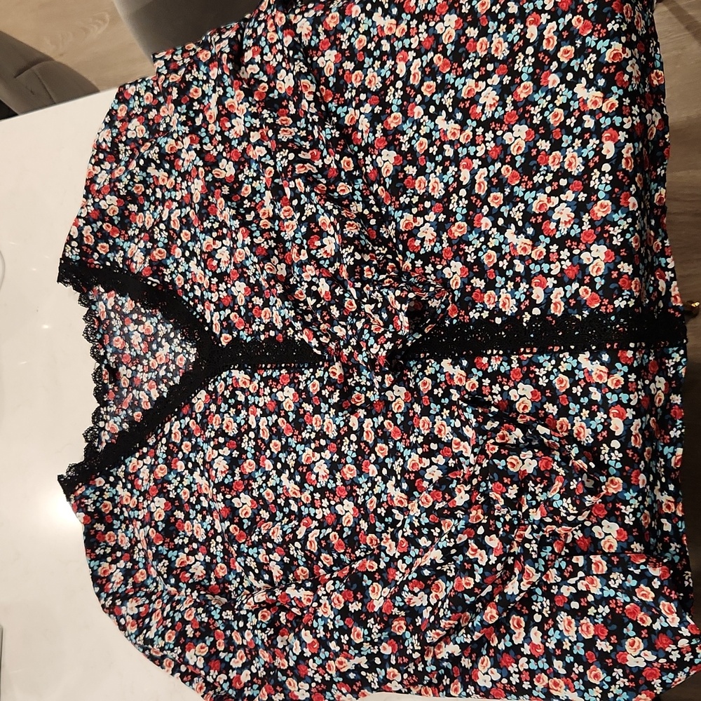 Floral Print Blouse